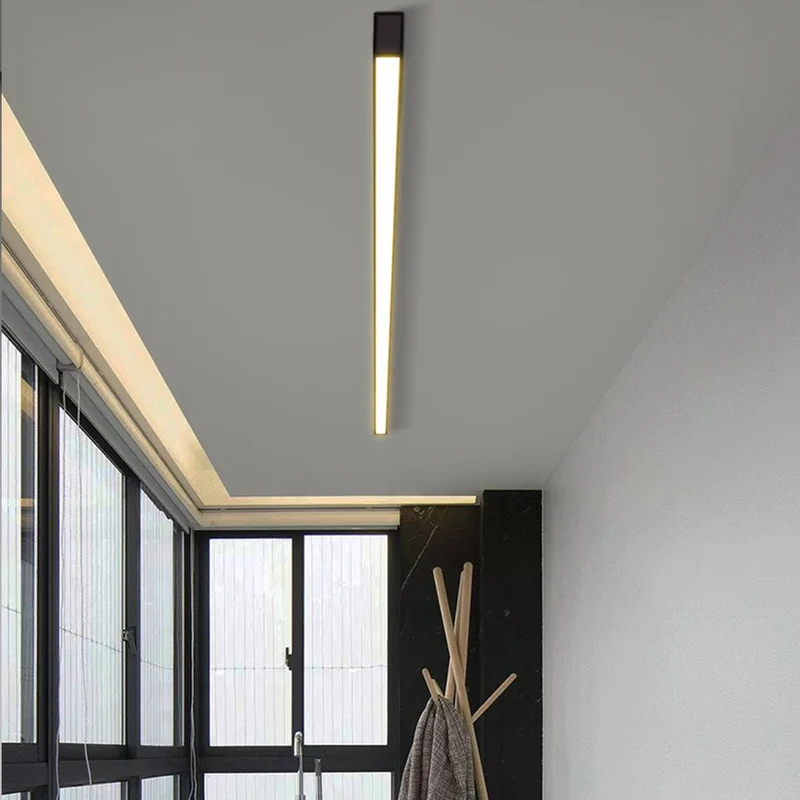 Taklampa Modern Dimbar LED Strip Lampa