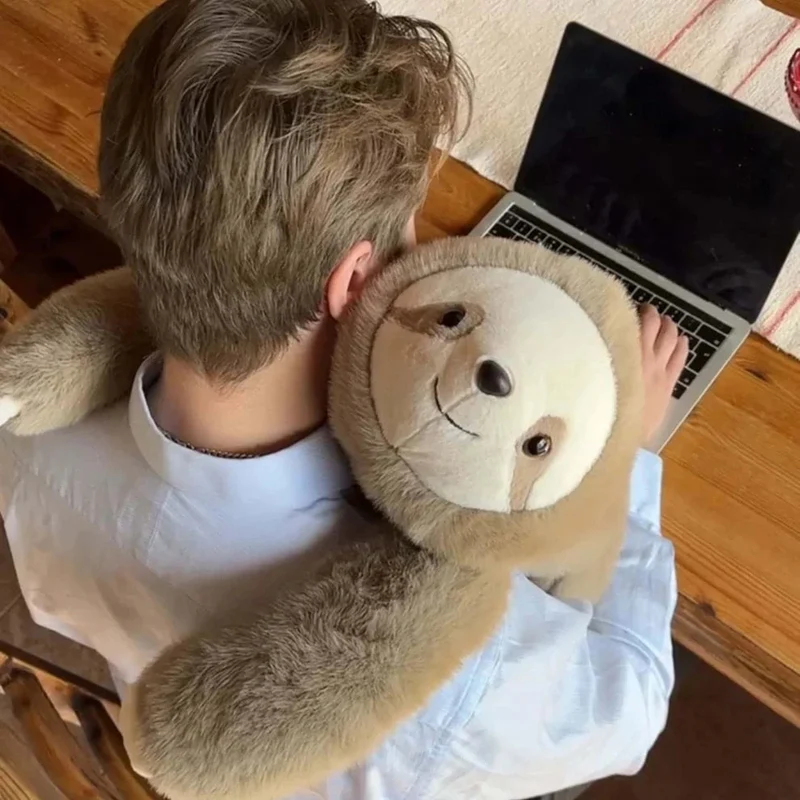 CuddleSphere - Blødt Pude til Kram, Økologisk Kunstlæder, 45 cm