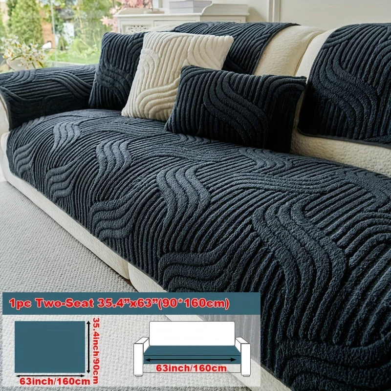 Sofaovertræk i Velour – Skridsikker og Åndbar til Elegant Stue