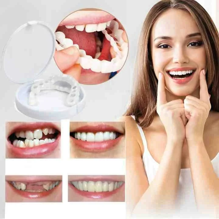 Naturlige Snap-On Tænder til Øjeblikkelig Perfekt Smil