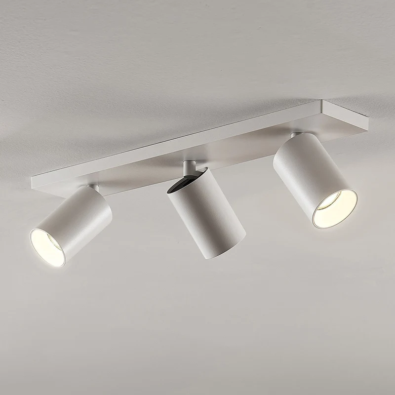 Takspotlights Vita Aluminium Justerbar Lampa