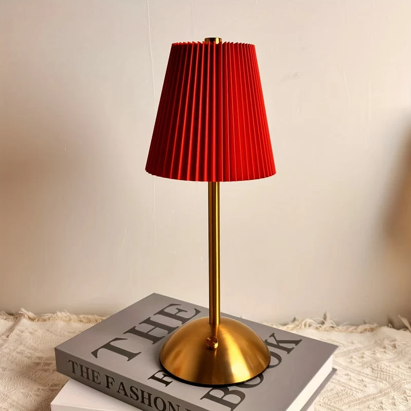 Stilfuld LED Bordlampe med Berøringskontrol & Genopladning