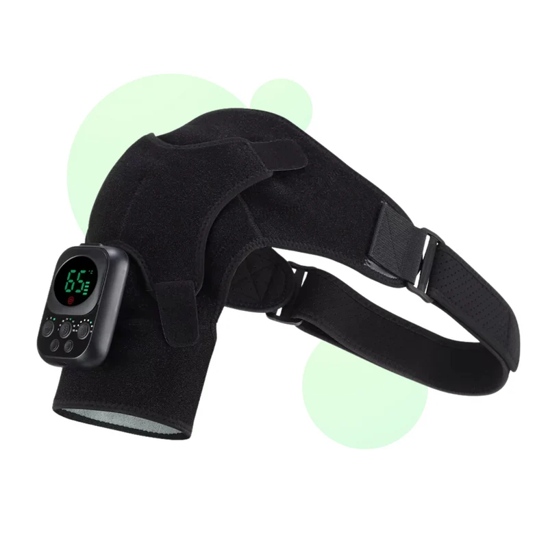 Varmende Skuldermassageapparat med Vibrationer