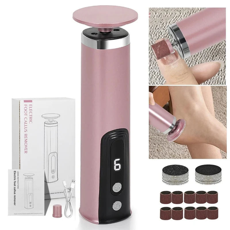 Elektrisk Fod- og Neglepleje: Blød Hud & Skinnende Negle