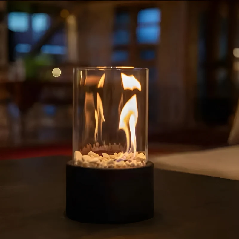 Bærbar biopejs til bordet – Røgfri hygge indendørs og udendørs