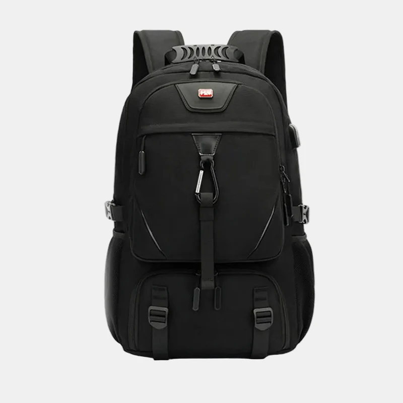 Rejserygsæk 50-80L med USB Oplader og Stort Rummål