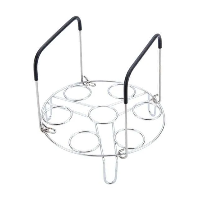 Varmebestandig stabelbar æg damper rack