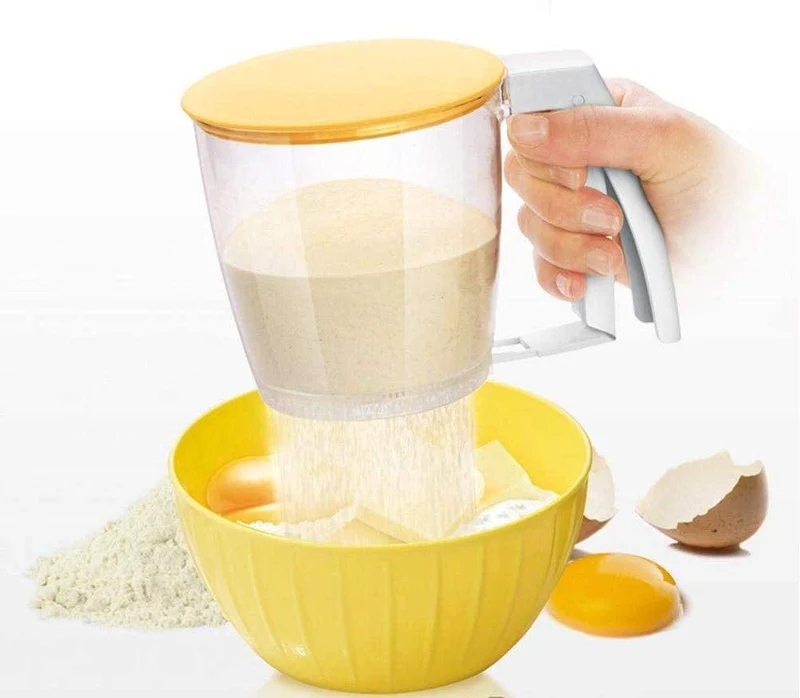 Håndpresset mel sigte filter si gadget