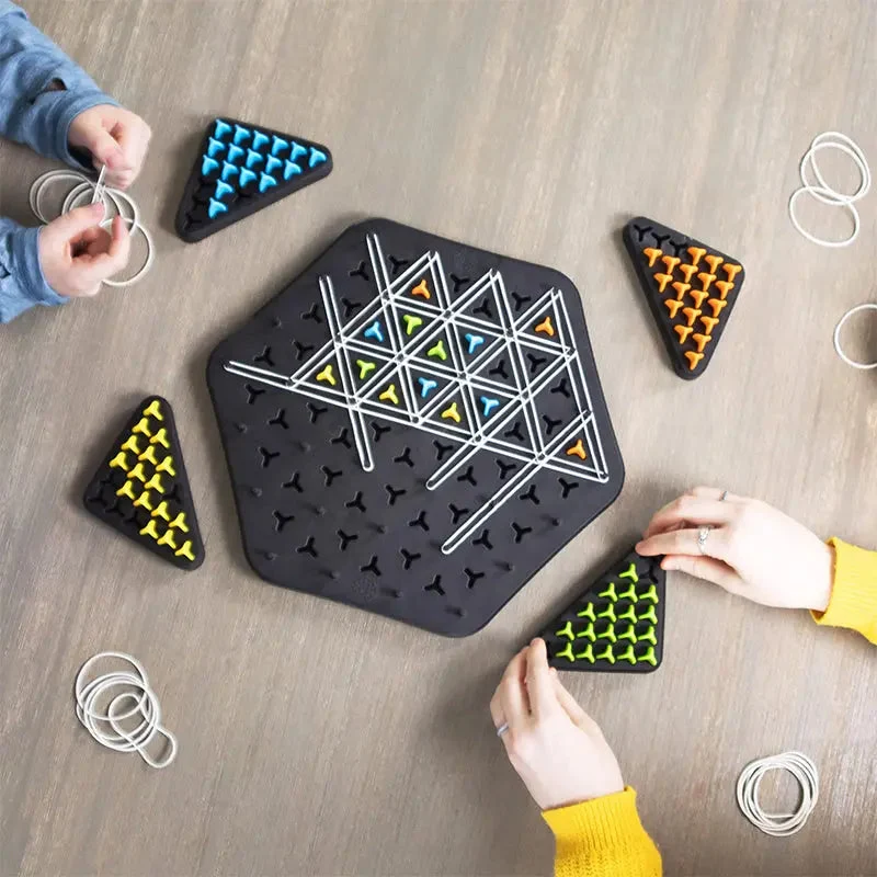 Tri Link Strategispel – Elegant hjärnutmaning för 2–4 spelare