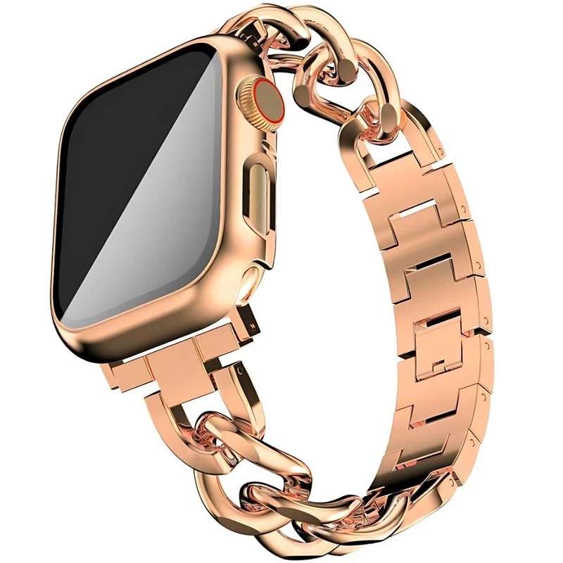 Moderne rustfrit stål armbånd til Apple Watch til kvinder