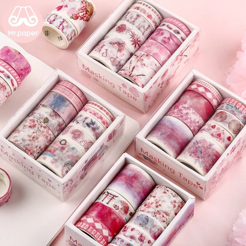 Dekorativa Washi Tape-satser