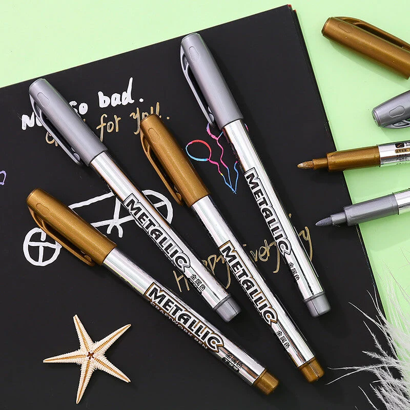 Metallic Marker pennor