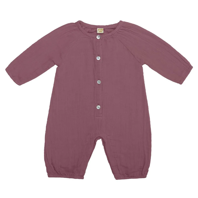 Numero 74 Organic Cotton Leni Jumpsuit Baobab Rose