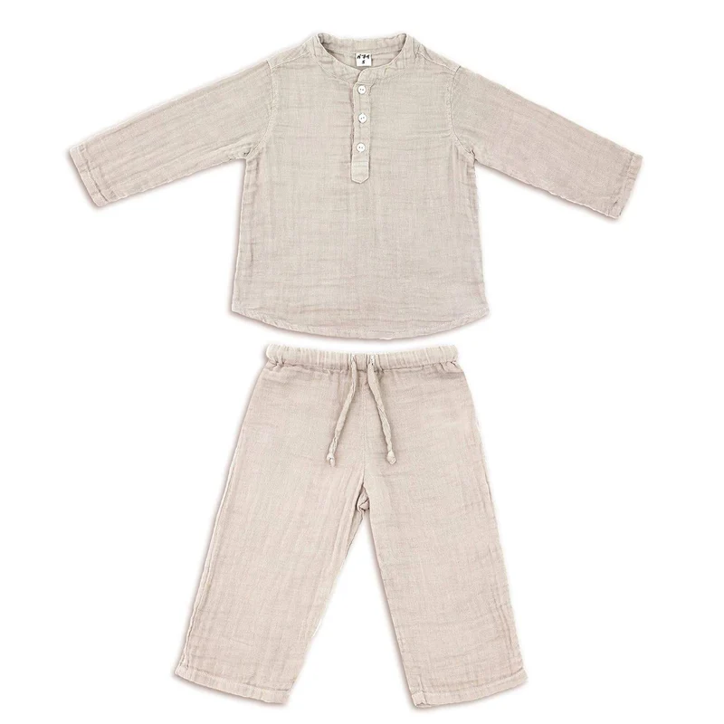 Numero 74 Organic Cotton Dan Suit Powder