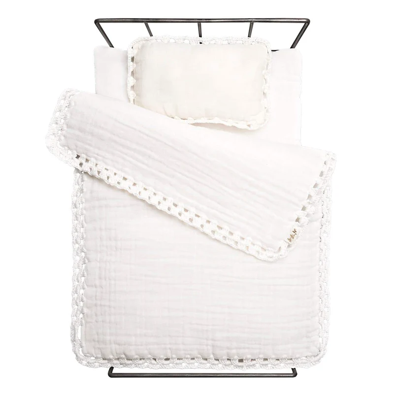 Numero 74 Moon Doll Metal Bed Set Natural
