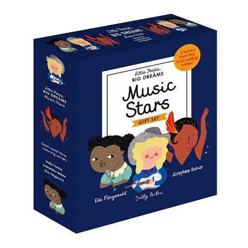 Little People, Big Dreams: Music Stars (Set of 3)