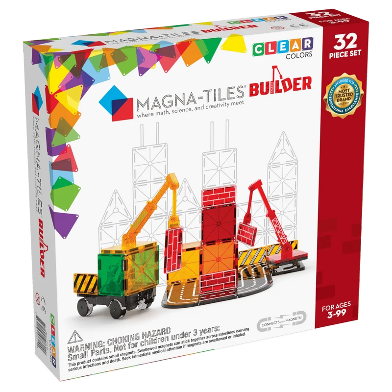 MAGNA-TILES Builder 32 Piece Set