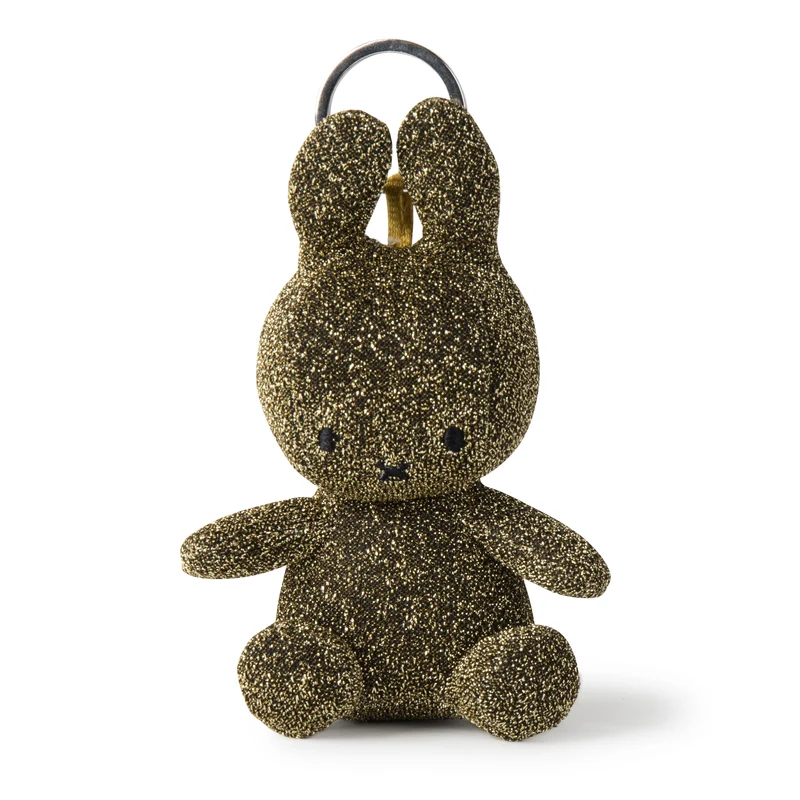 Miffy Keychain Sparkle Gold - 10 cm