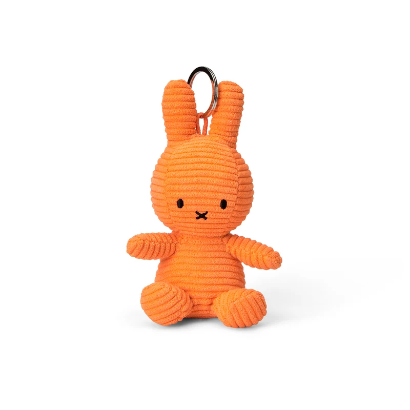 Miffy Keychain Corduroy Orange - 10 cm