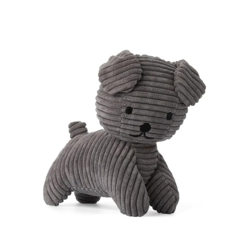 Miffy Snuffy Corduroy Grey - 21 cm