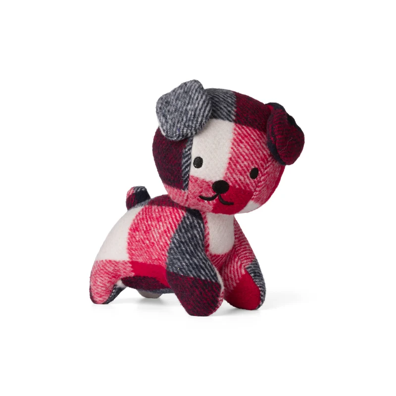 Miffy Snuffy Check Red / Blue - 21 cm