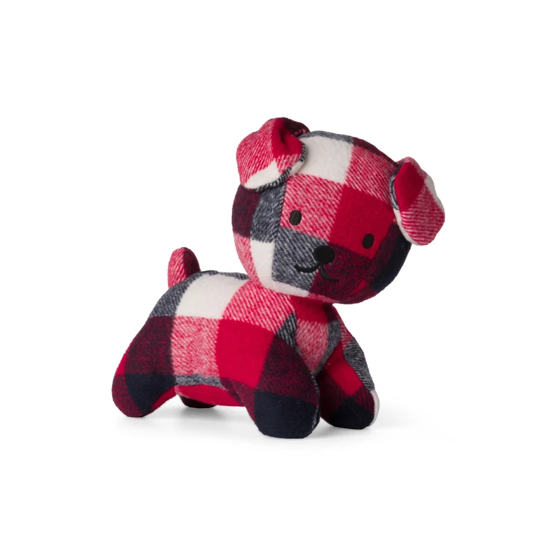 Miffy Snuffy Check Red / Blue - 30 cm