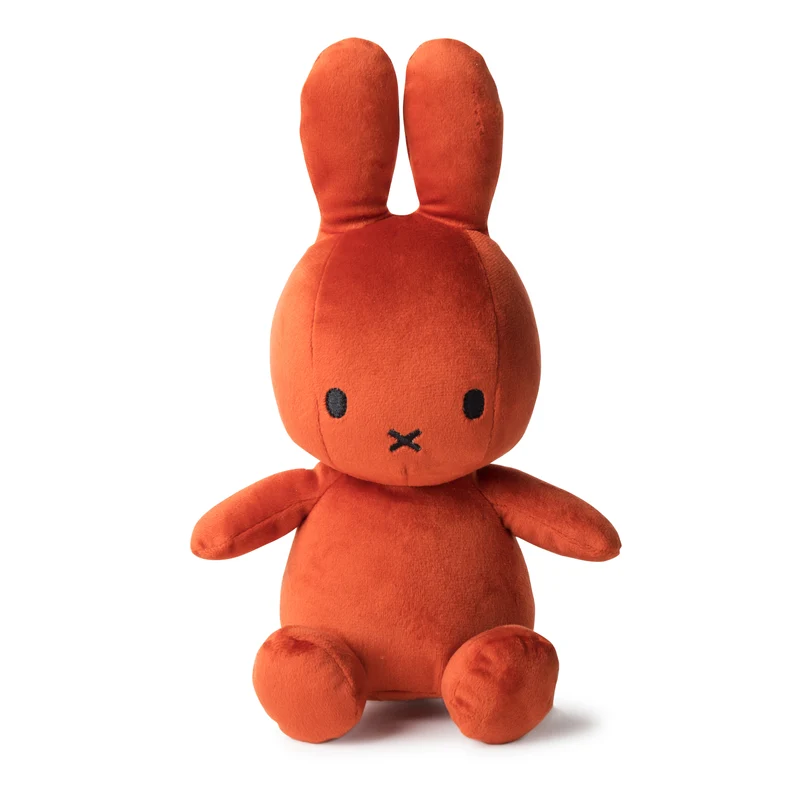 Miffy Sitting Velvetine Terra - 23 cm