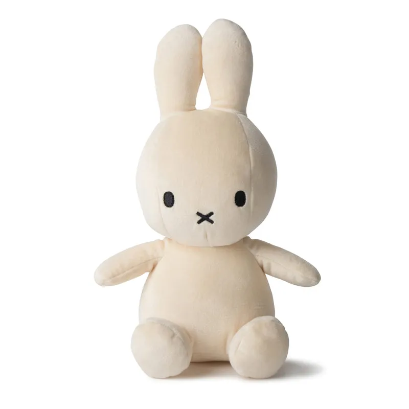 Miffy Sitting Velvetine Cream - 23 cm