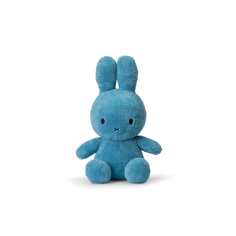 Miffy Sitting Terry Ocean Blue - 33 cm