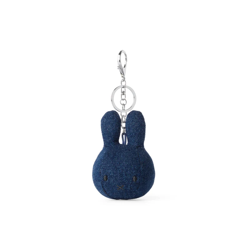 Miffy Bag Hanger Raw Denim 10 cm