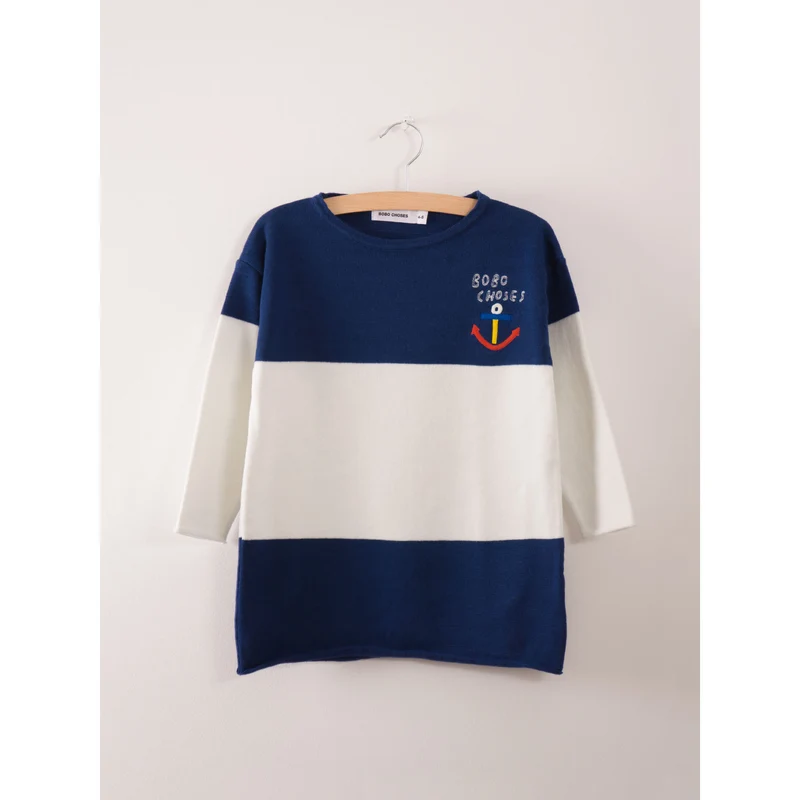 Bobo Choses Bicolour Knitted Dress