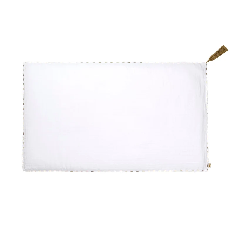 Numero 74 Cushion Cover Plain With Padding Cushion White