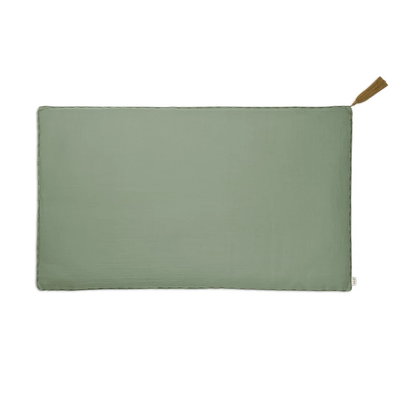 Numero 74 Cushion Cover Plain With Padding Cushion Sage Green