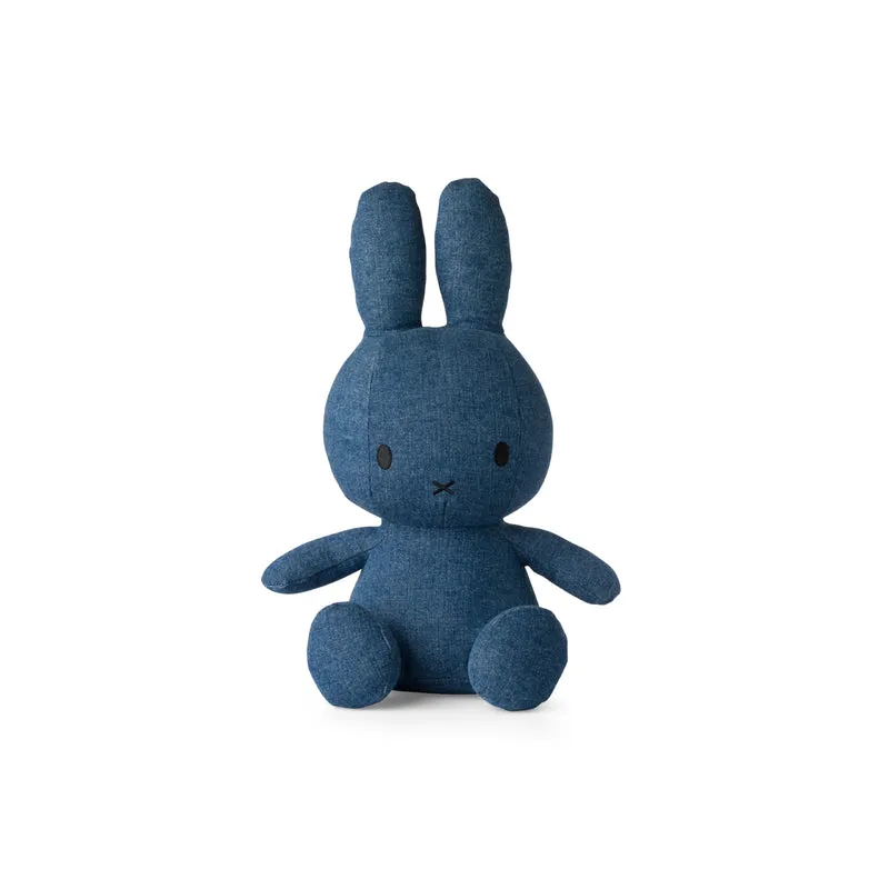 Miffy Sitting Mid Wash Denim - 33 cm