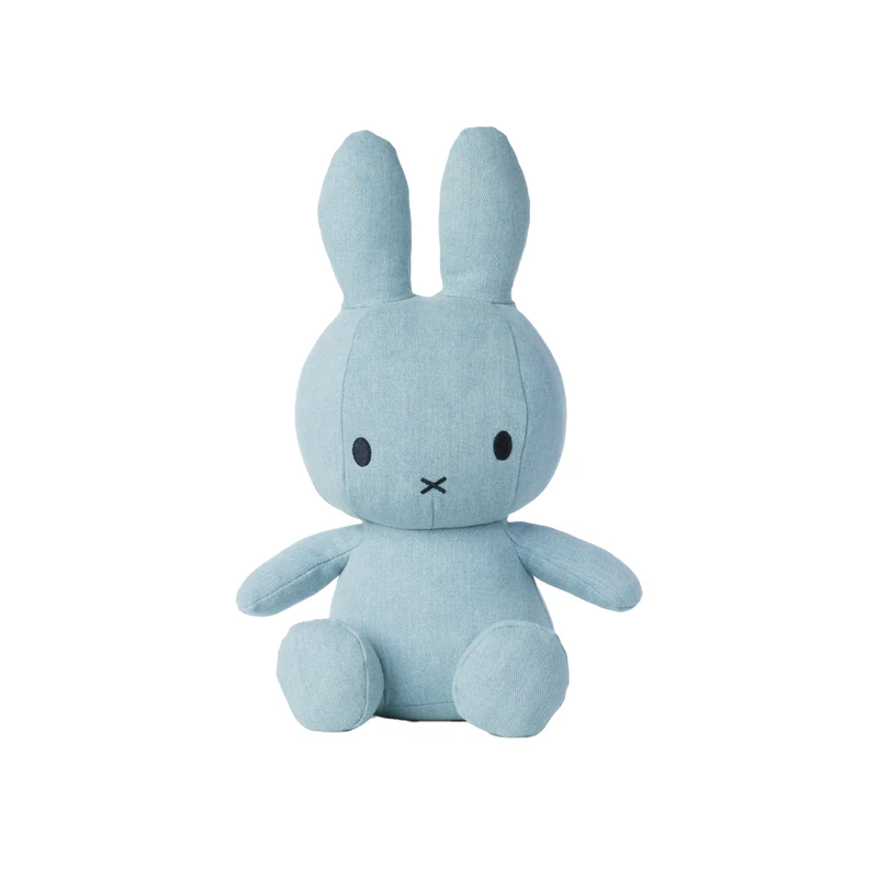 Miffy Sitting Light Wash Denim - 33 cm