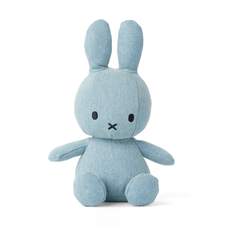 Miffy Sitting Light Wash Denim - 23 cm