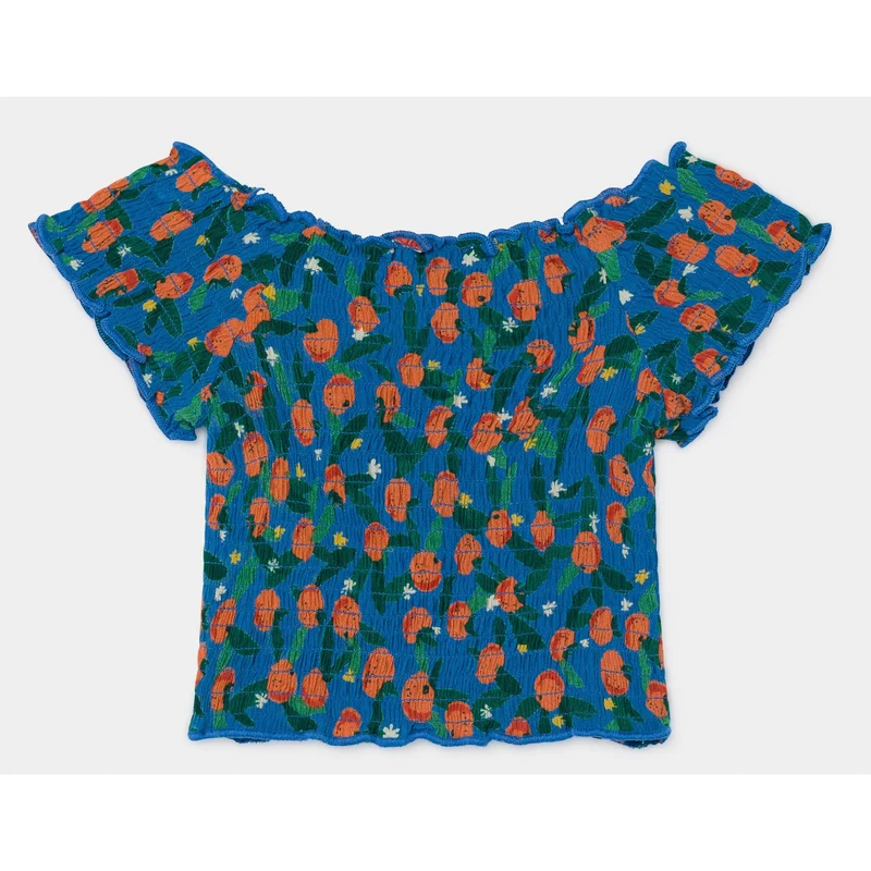 Bobo Choses All Over Oranges Smoked Top