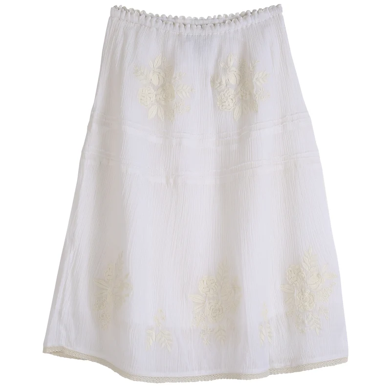 Emile Et Ida Skirt Stripped Ecru