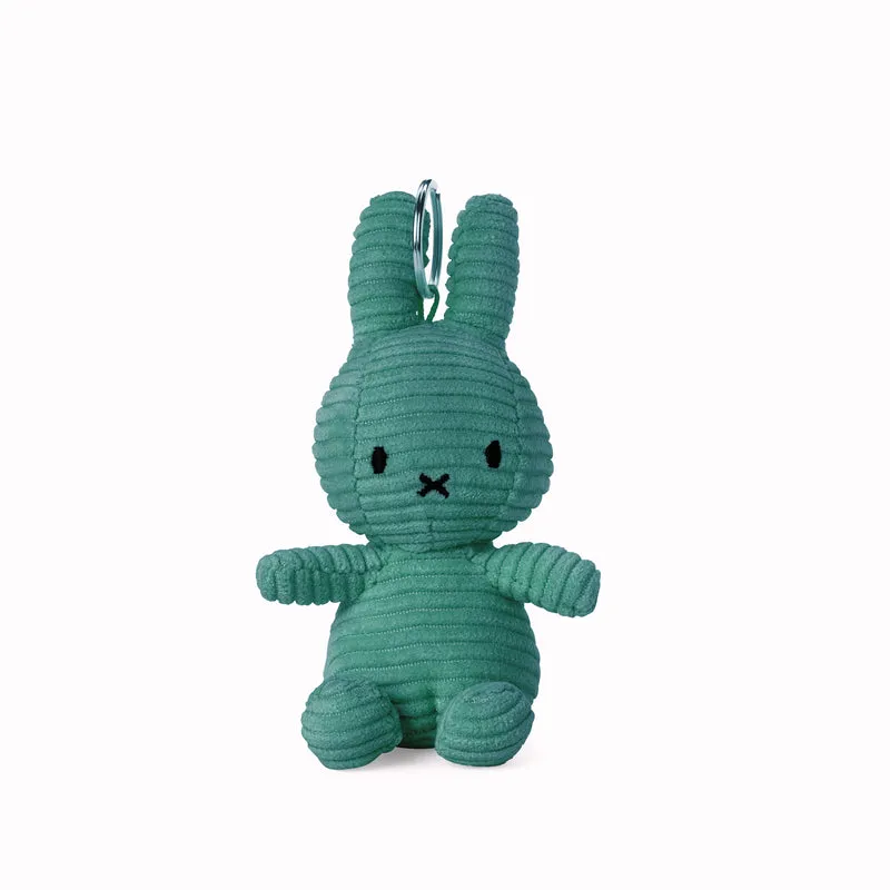 Miffy Keychain Corduroy Green