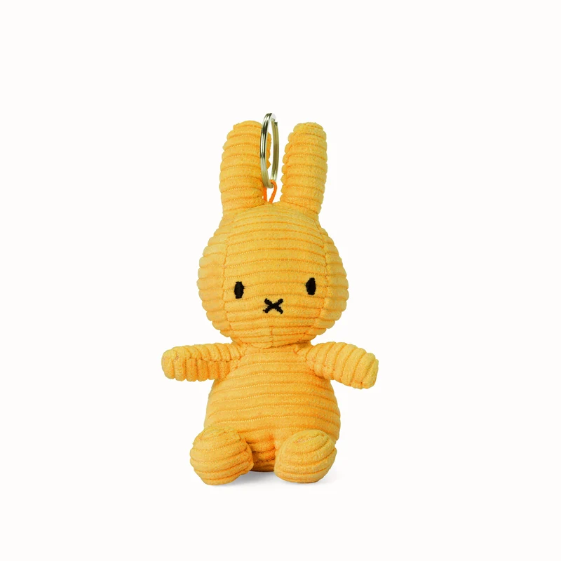 Miffy Keychain Corduroy Yellow - 10 cm