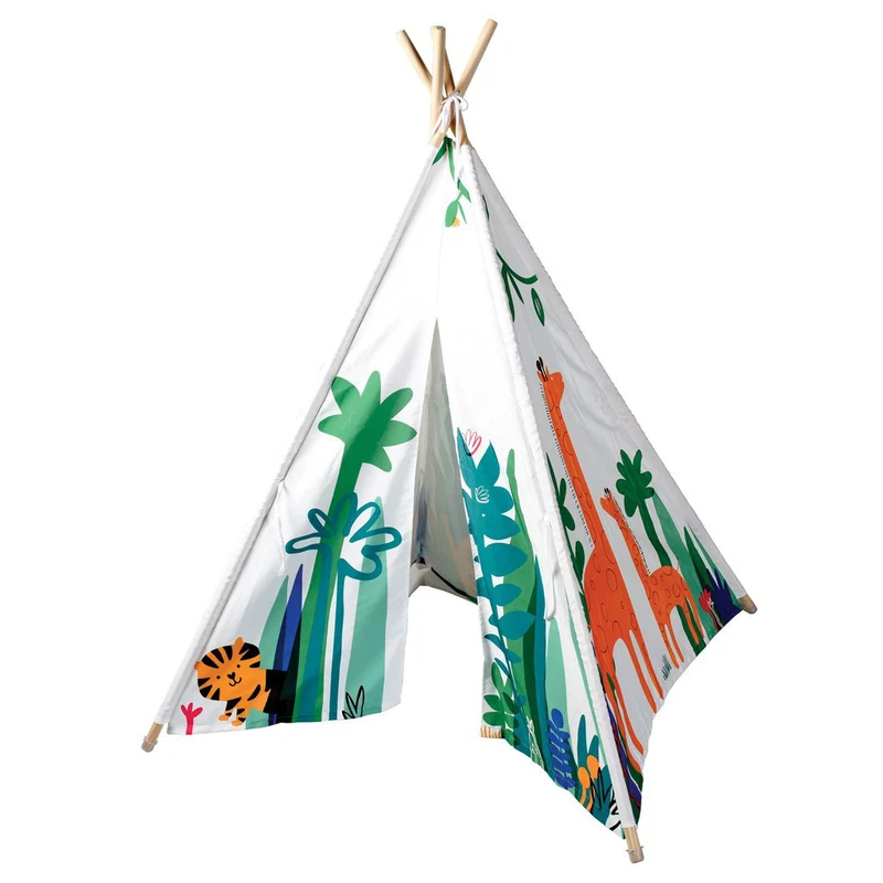 Rex In The Jungle Teepee