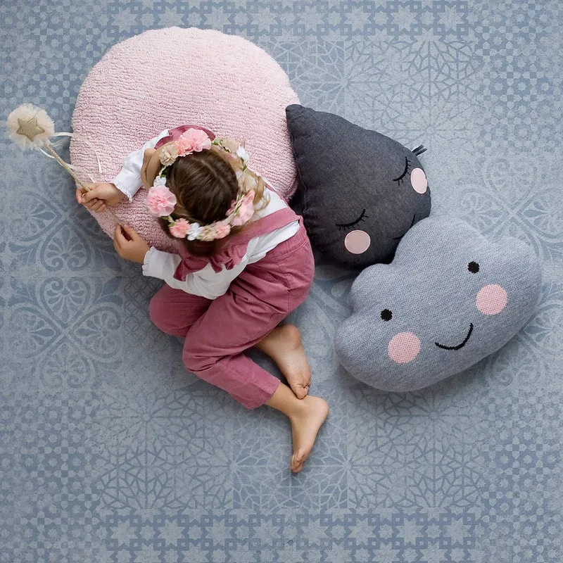 Toddlekind Prettier Puzzle Playmat Persian Smoke 120x180cm - 6 Tiles & 10 Edging Borders