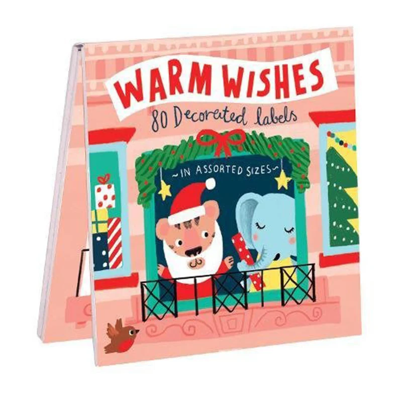 Santa, Stop Here! Book of Labels