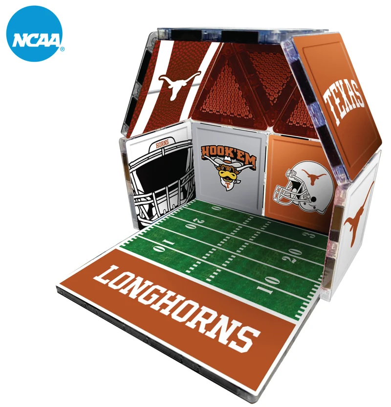 Texas Longhorns 17 Piece Magnetic Fan-Tile Set