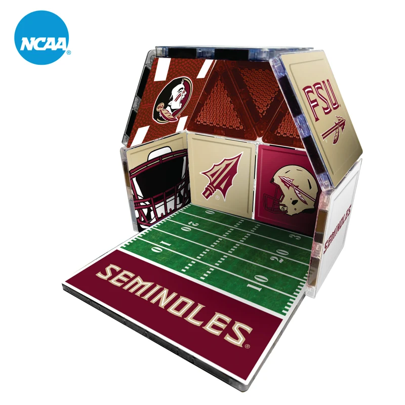 Florida State Seminoles 17 Piece Magnetic Fan-Tile Set