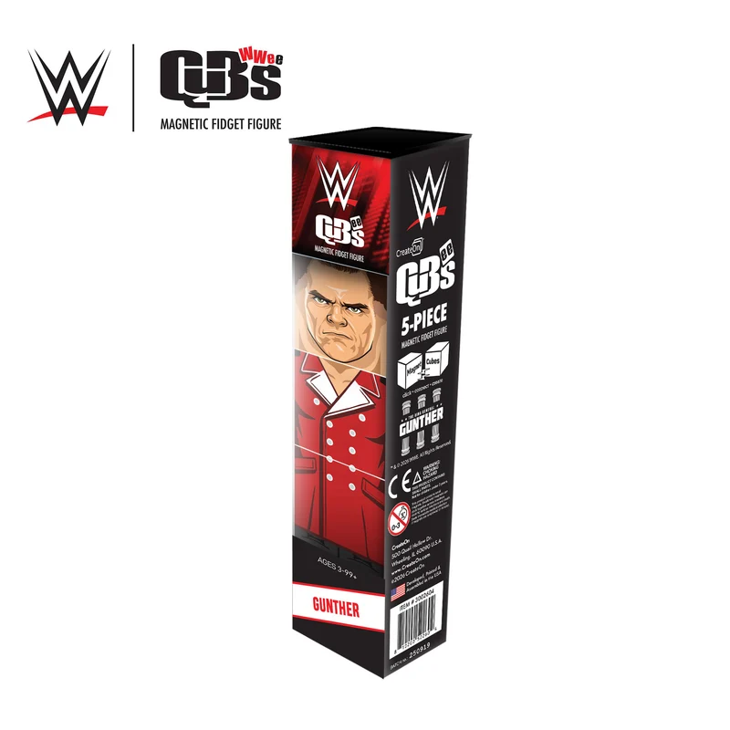WWE Gunther Qubee Magnetic Fidget Figure