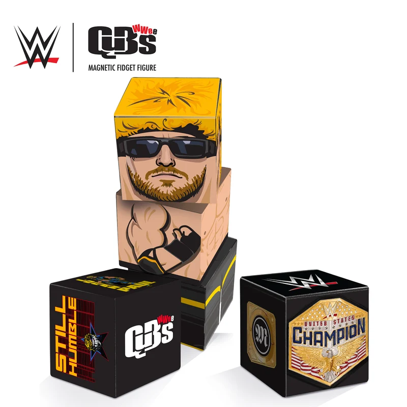 WWE Logan Paul Qubee Magnetic Fidget Figure