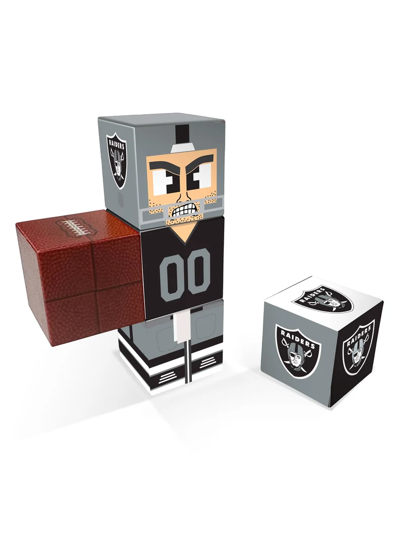 Las Vegas Raiders Magnetic Qubees Fidget Building Cubes