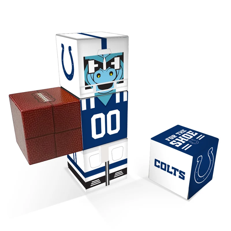 Indianapolis Colts Magnetic Qubees Fidget Building Cubes