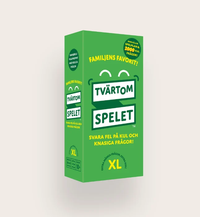 Sällskapsspel Tvärtomspelet XL